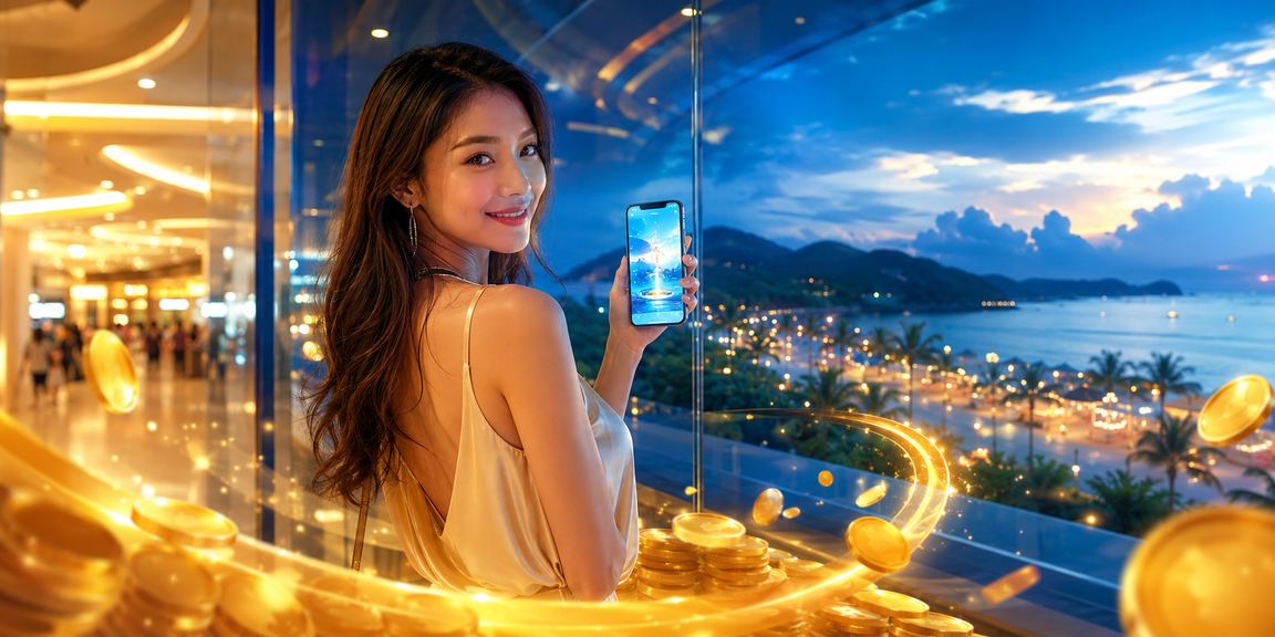 Ilustrasi bonus dan deposit kasino dalam suasana perayaan Langkawi